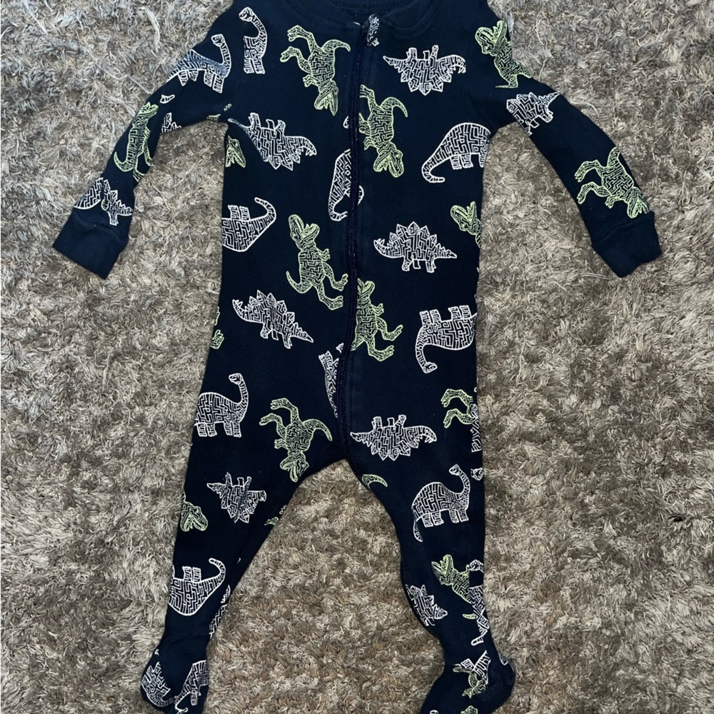 Dino foot pjs
